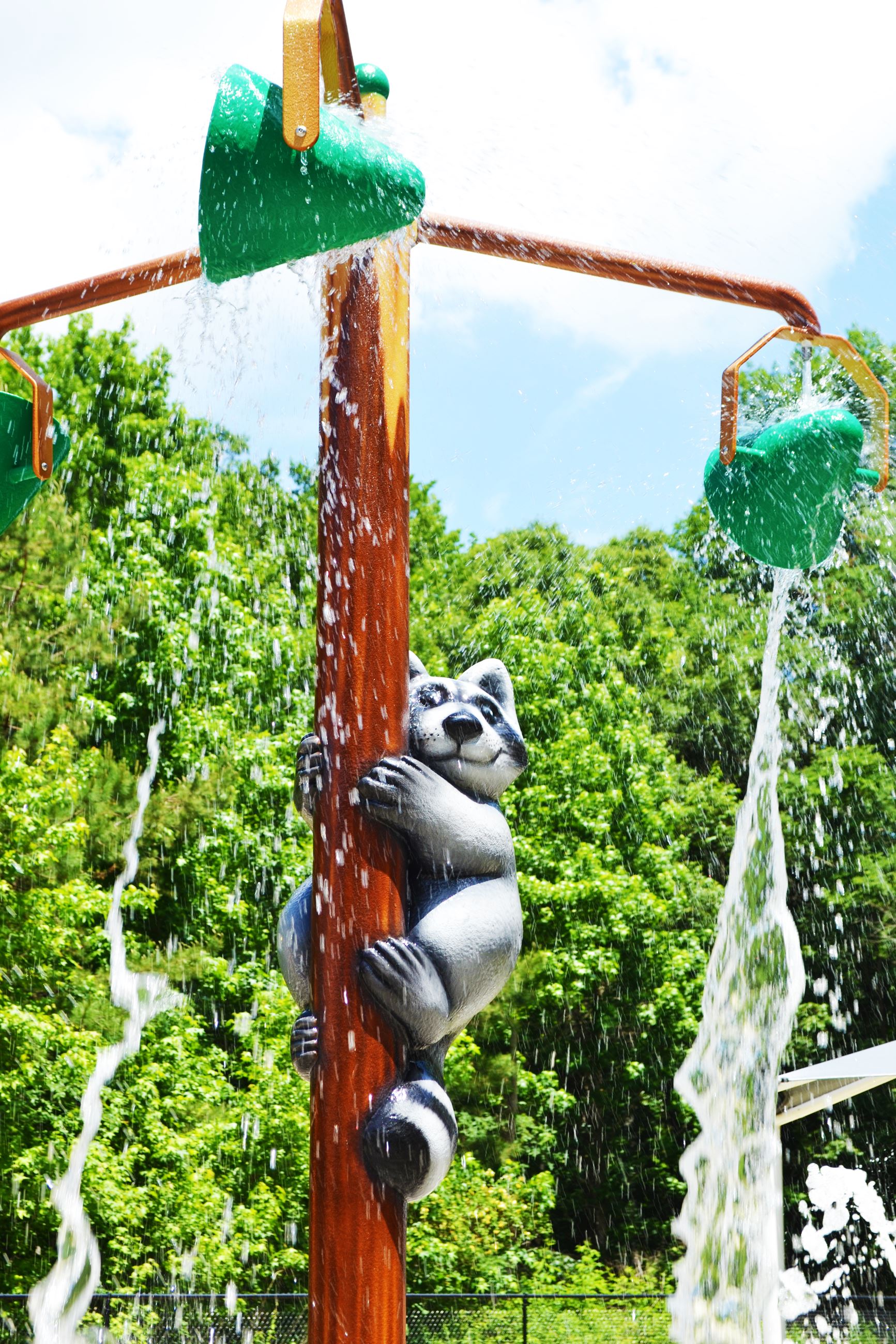 Splashpad centerpiece