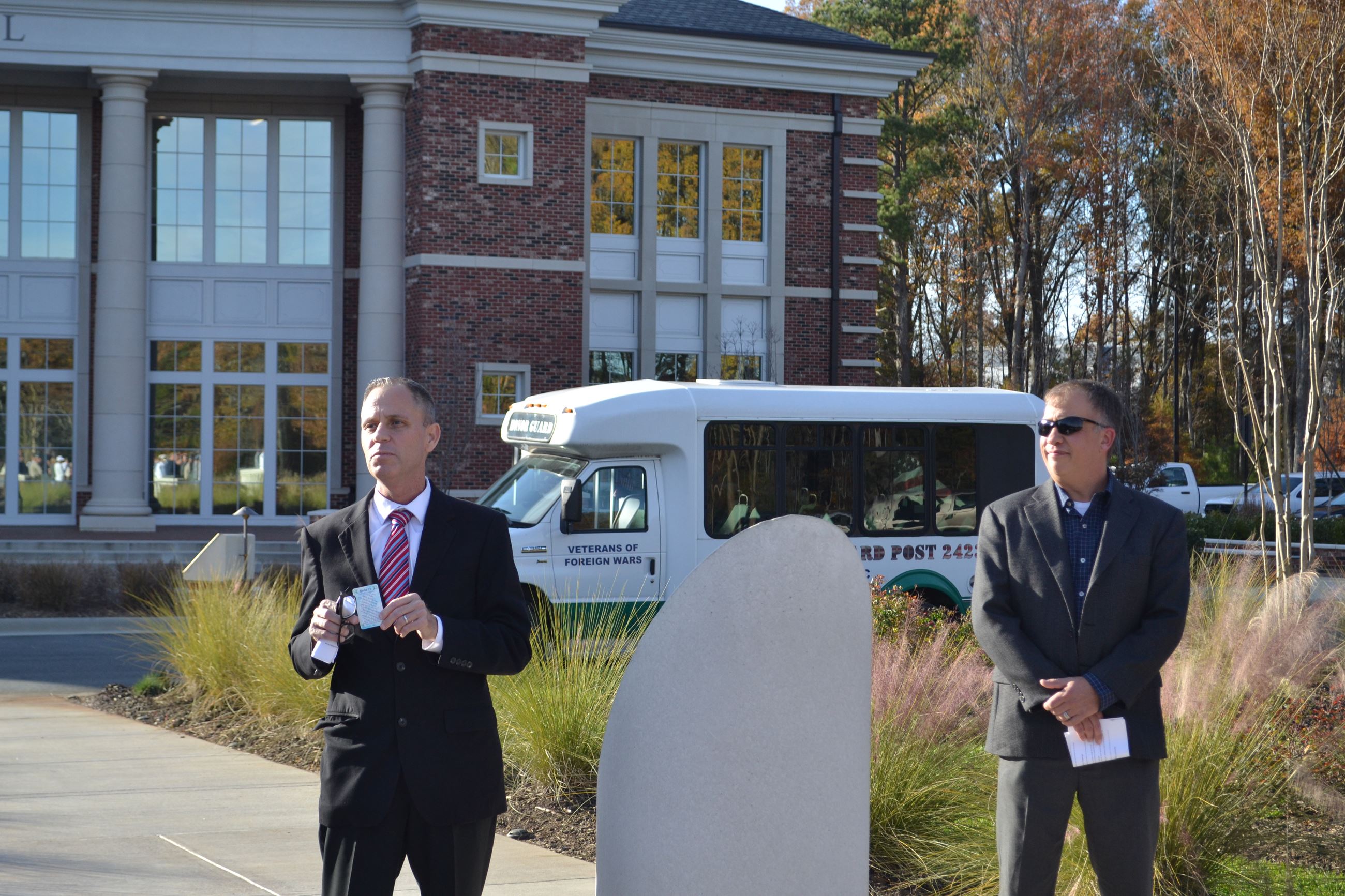 Mayor Michael Alvarez and Chuck Denny launch the Unity Challenge