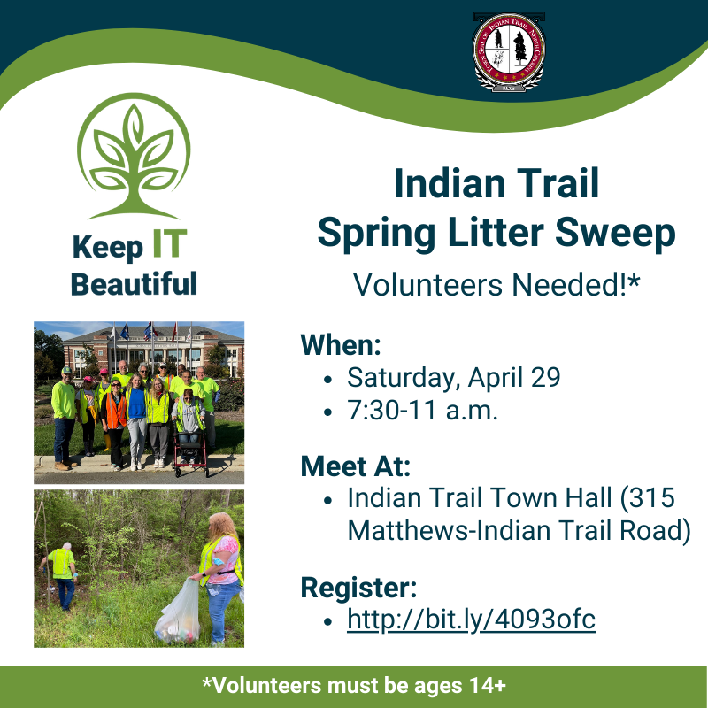 Spring 2023 Litter Sweep on Saturday, April 29