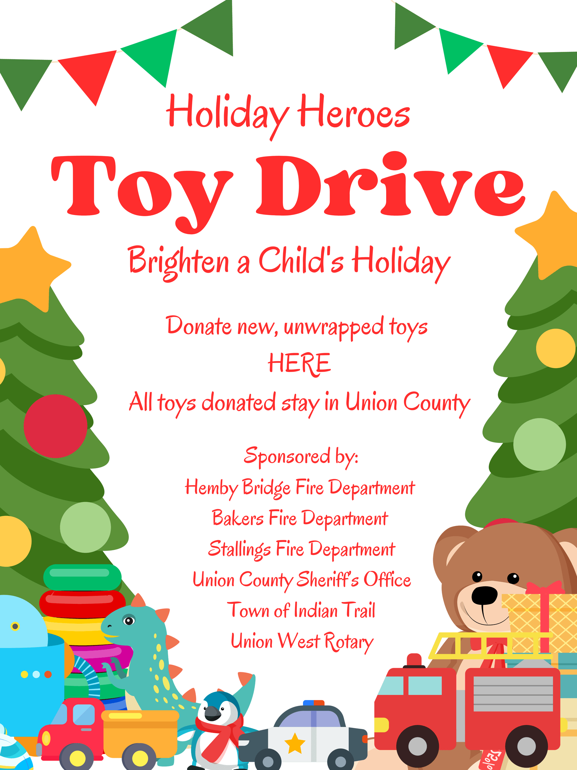 Holiday Heroes Toy Drive