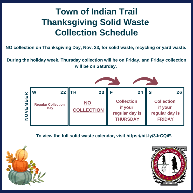 Holiday Solid Waste Schedule_Instagram